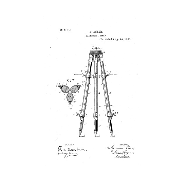 630x630 Tripod Patent Design Drawing - Tripod Drawing