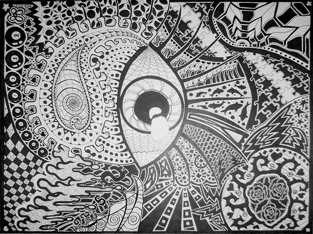 Trippy Drawings at PaintingValley.com | Explore collection of Trippy