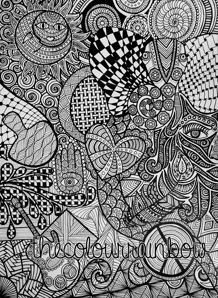 700x956 trippy drawings thecolourrainbow - Trippy Drawings