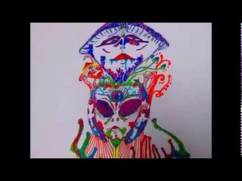 480x360 psychedelic art playlist trippy alien shroom drawing speed - Trippy Shroom Drawings