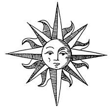 229x220 Drawn Sun Trippy - Trippy Sun Drawing