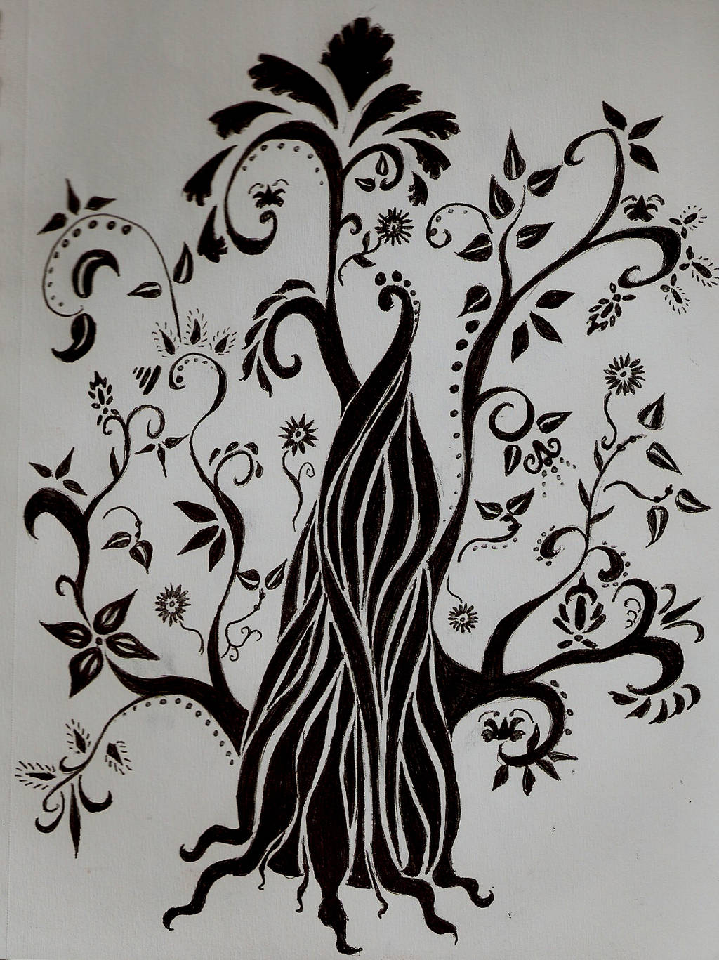 1024x1367 Trippy Tree - Trippy Tree Drawing