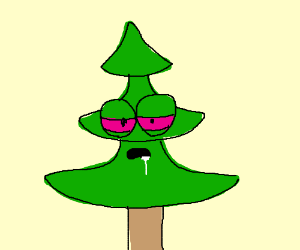 300x250 Trippy Tree Drawing - Trippy Tree Drawing