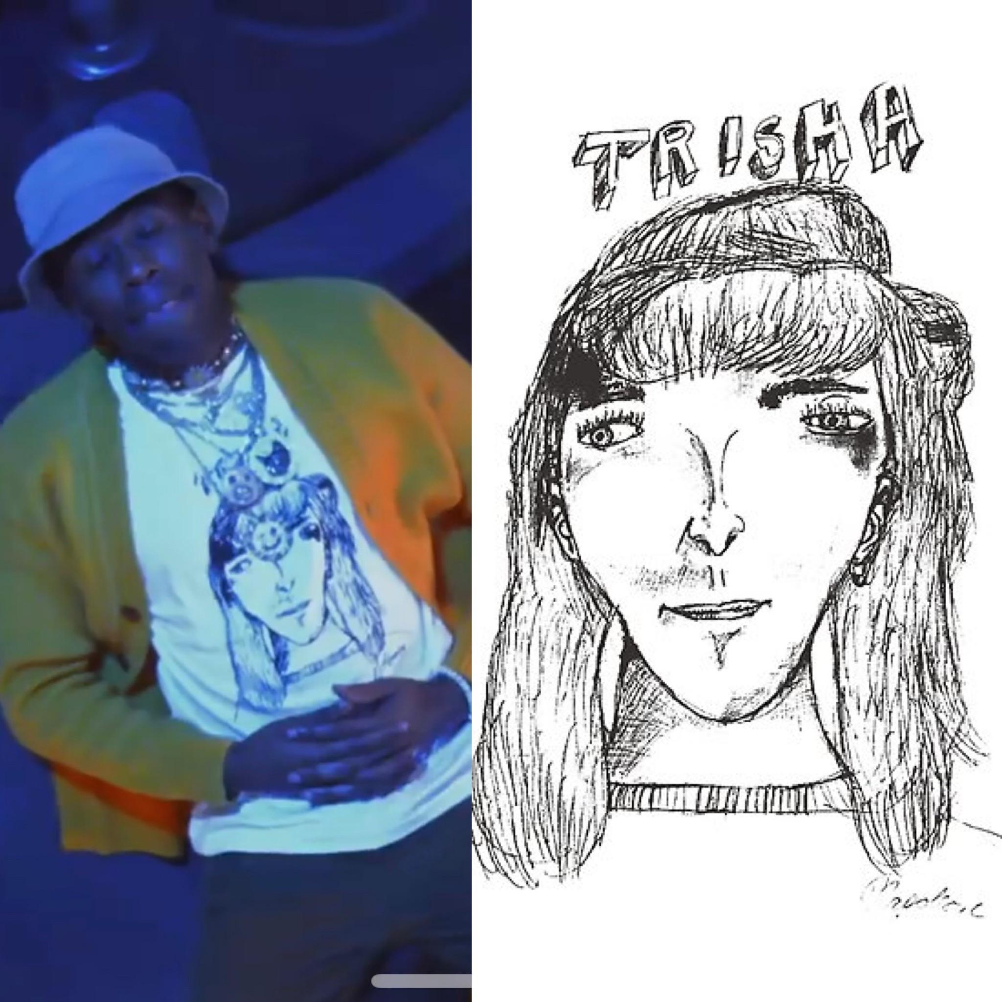 2048x2048 Trisha Drawing From Napoleon Dynamite Movie ! Tylerthecreator - Trisha Napoleon Dynamite Drawing