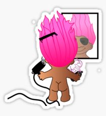 210x230 troll doll drawing stickers redbubble - Troll Doll Drawing