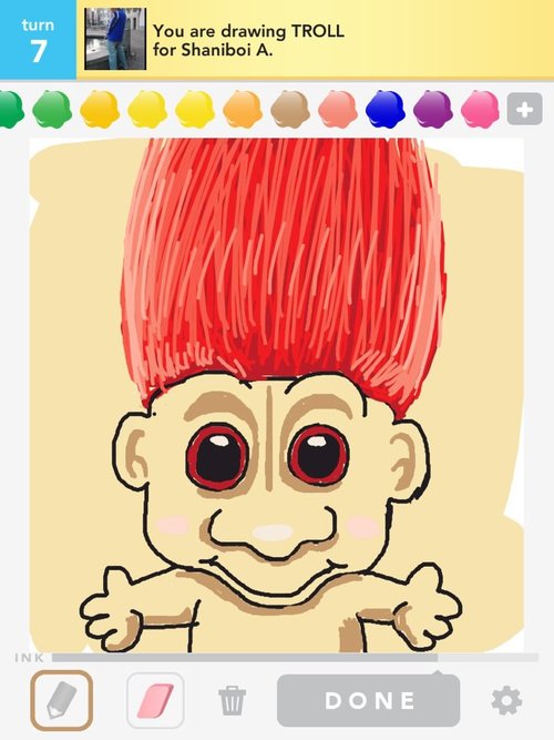 500x667 Troll Drawings - Troll Drawing