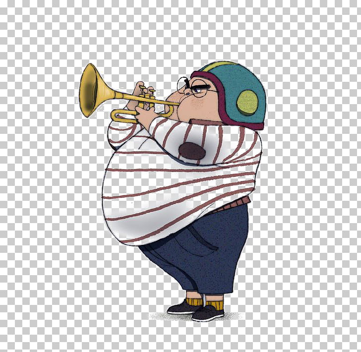 728x710 animation art model sheet drawing character, speaker png clipart - Trombone Cartoon Drawing
