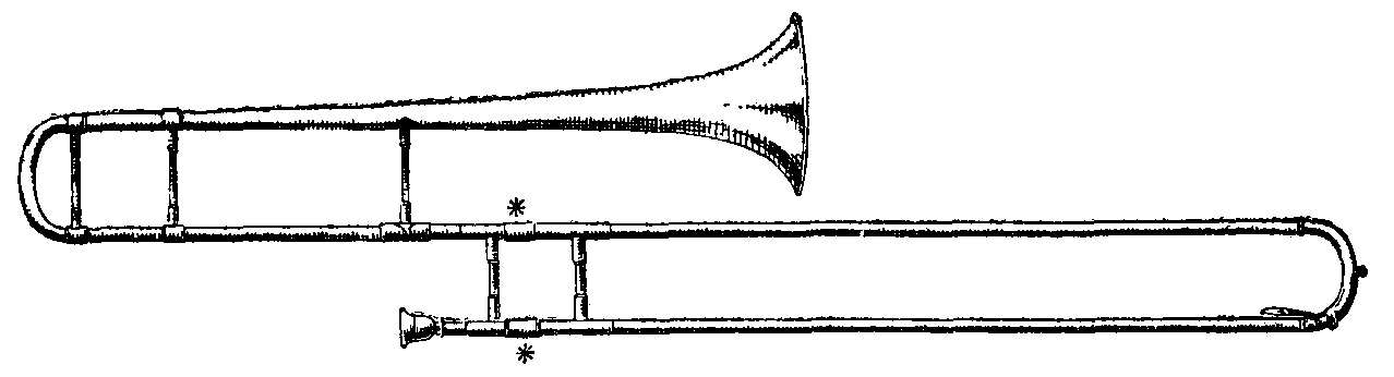 1278x346 filebritannica trombone tenor - Trombone Drawing