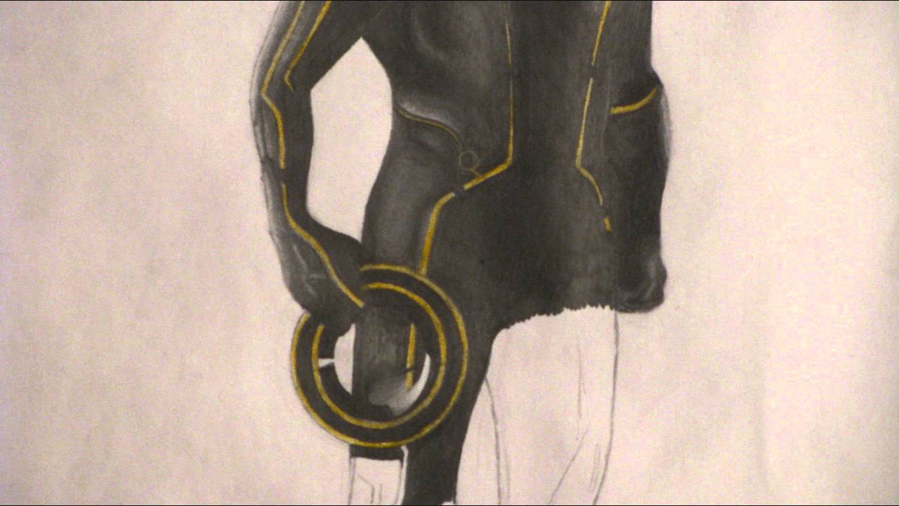 1280x720 tron legacy drawing - Tron Drawing