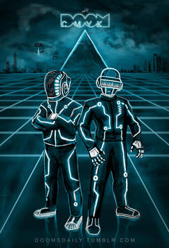 239x350 daft punk tron drawing - Tron Drawing
