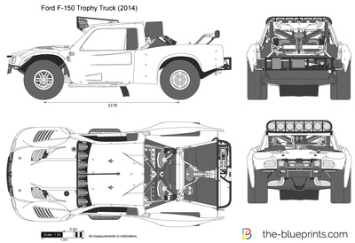 Trophy truck чертежи