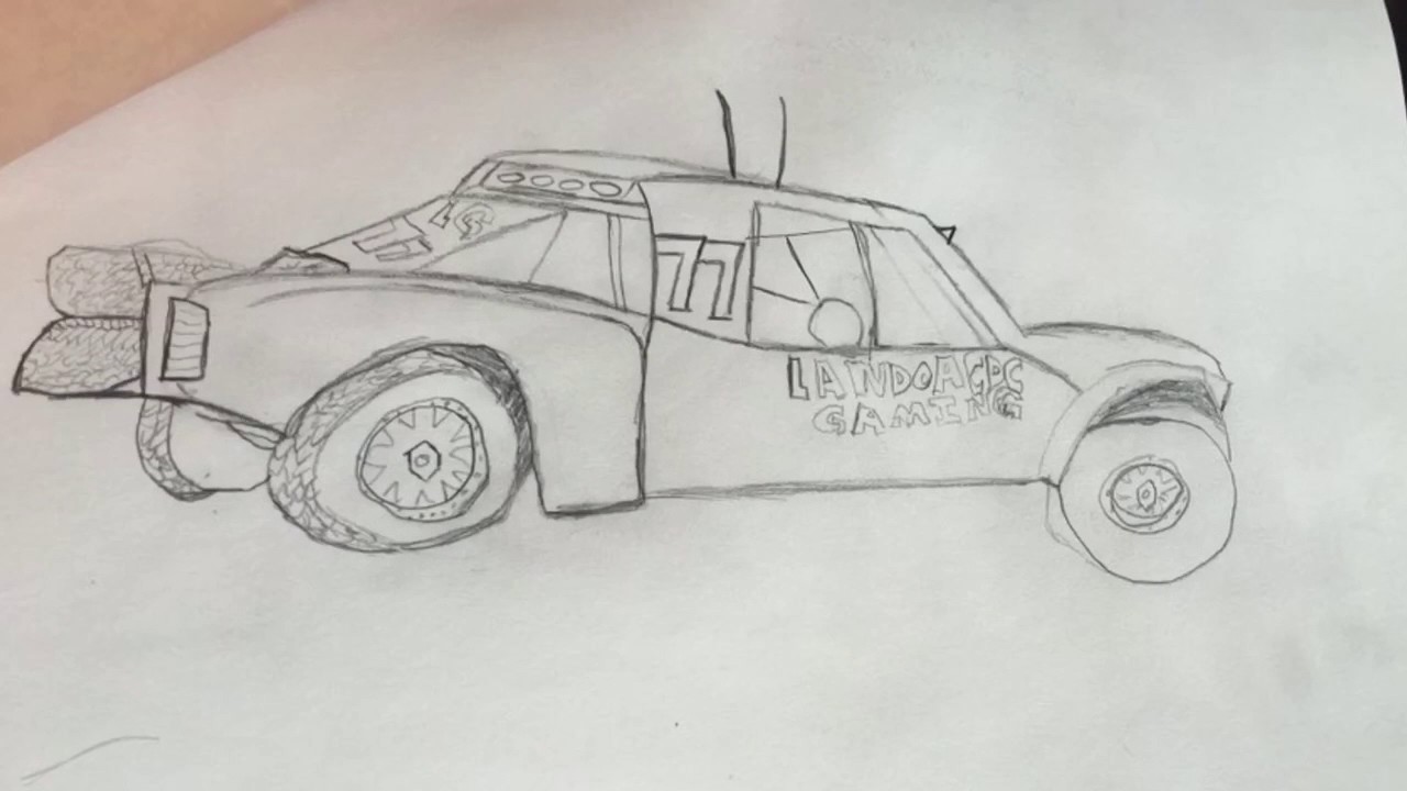 1280x720 Lg Trophy Truck - Trophy Truck Drawing