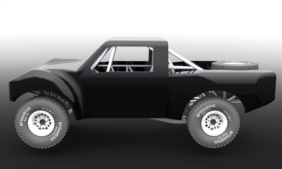 Trophy Truck Drawing at PaintingValley.com | Explore collection of ...