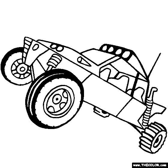 560x560 Trophy Truck Coloring Pages - Trophy Truck Drawing