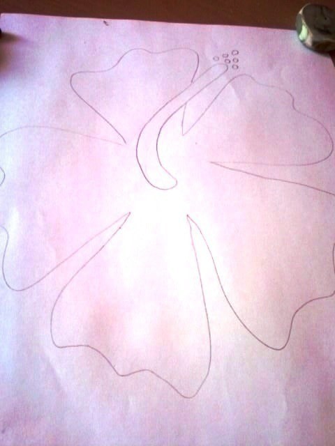 480x640 How To Draw Simple Tropical Flower How To Make A Drawing - Tropical Flower Drawing