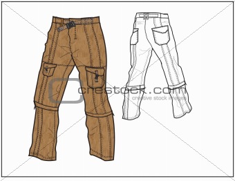 340x262 image trousers fashion drawing from crestock stock photos - Trousers Drawing