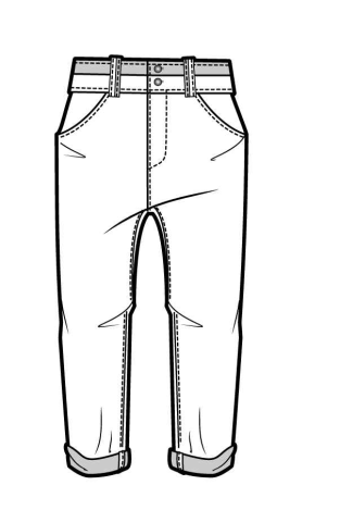 313x469 trousers all in ones lingerie - Trousers Drawing
