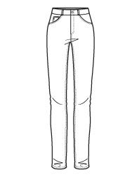 198x252 best jeans and trousers line drawings images drawing fashion - Trousers Drawing