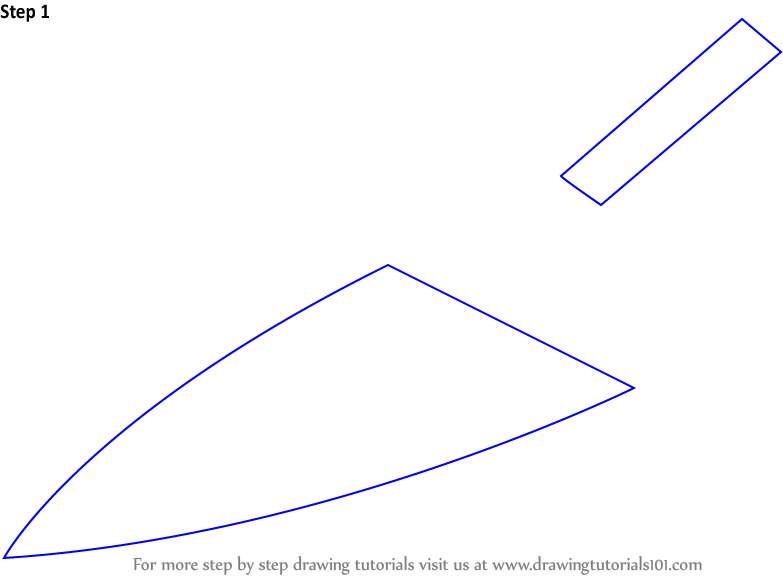 783x576 learn how to draw a trowel - Trowel Drawing