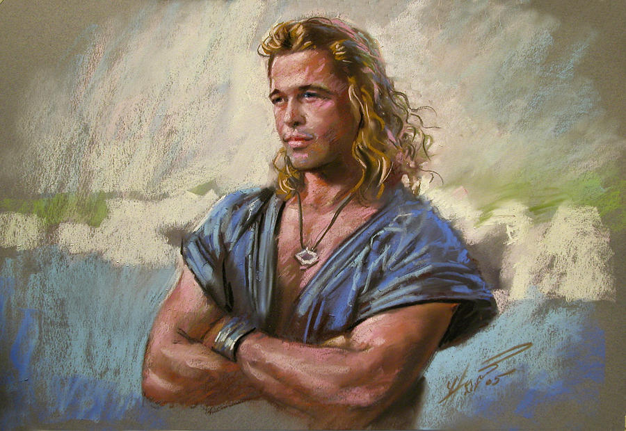 900x620 brad pitt troy drawing - Troy Drawing