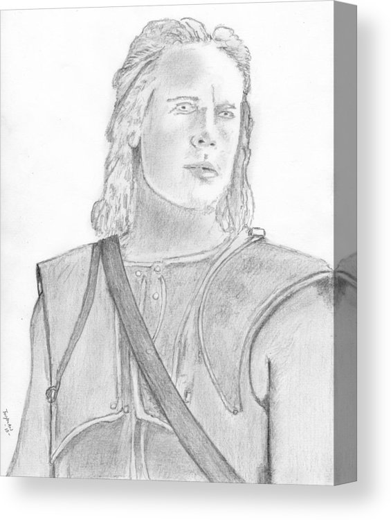 565x750 troy brad pitt canvas print canvas art - Troy Drawing