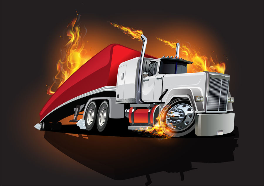 900x637 Entry - Truck Cartoon Drawing