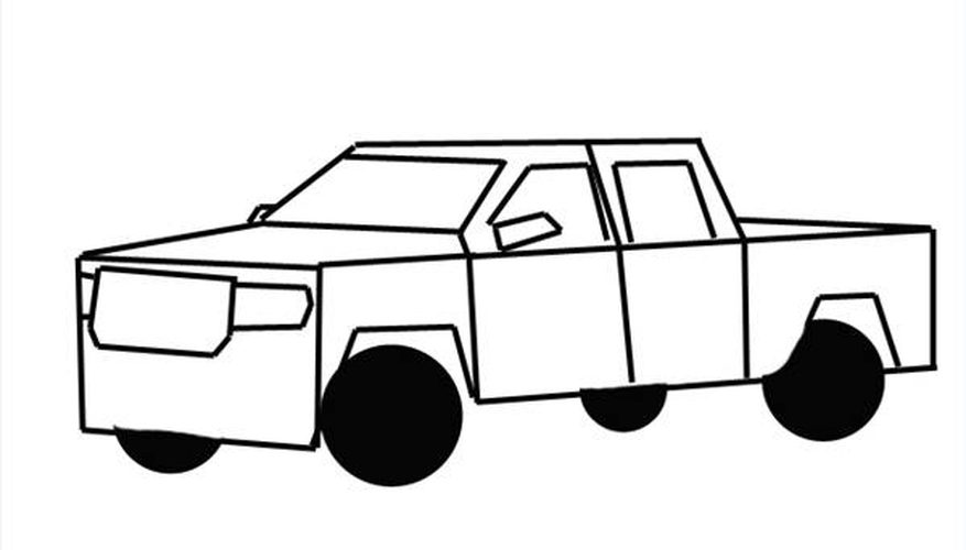 877x500 how to design a truck our pastimes - Truck Drawing Images
