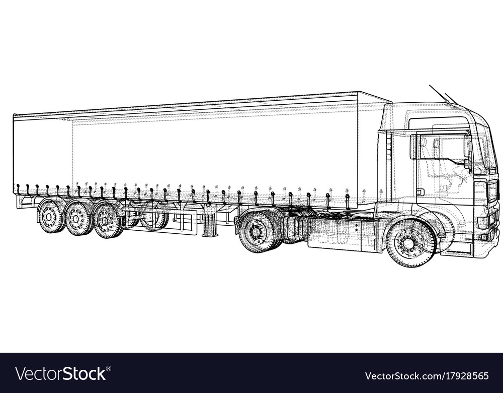1000x780 Truck Drawing - Truck Drawing Images