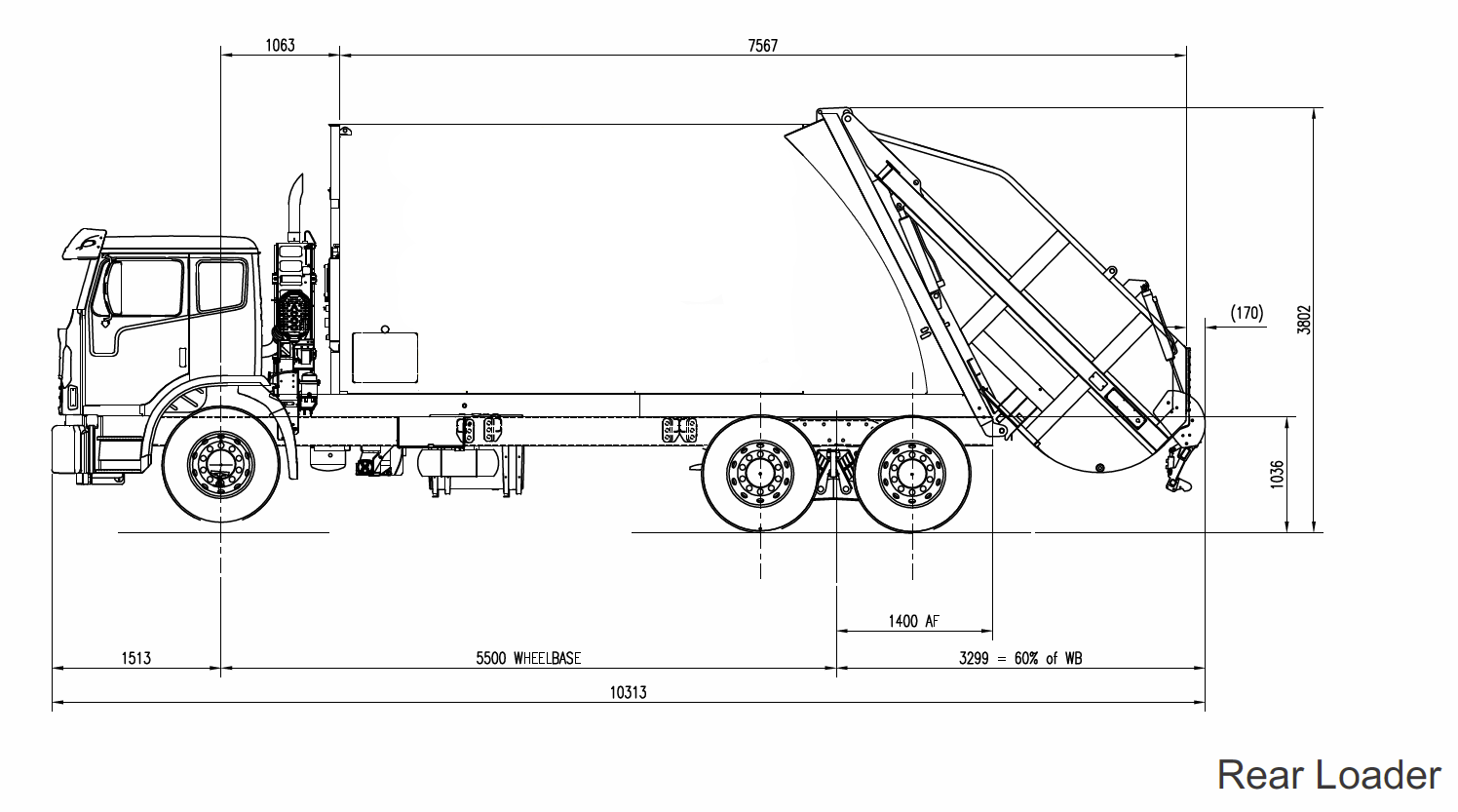 1496x833 line drawing of rear loader garbage truck ideas for gavin - Truck Line Drawing