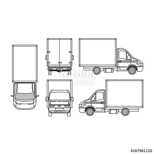 Truck Front View Drawing Car Insurance Quotes And Rental