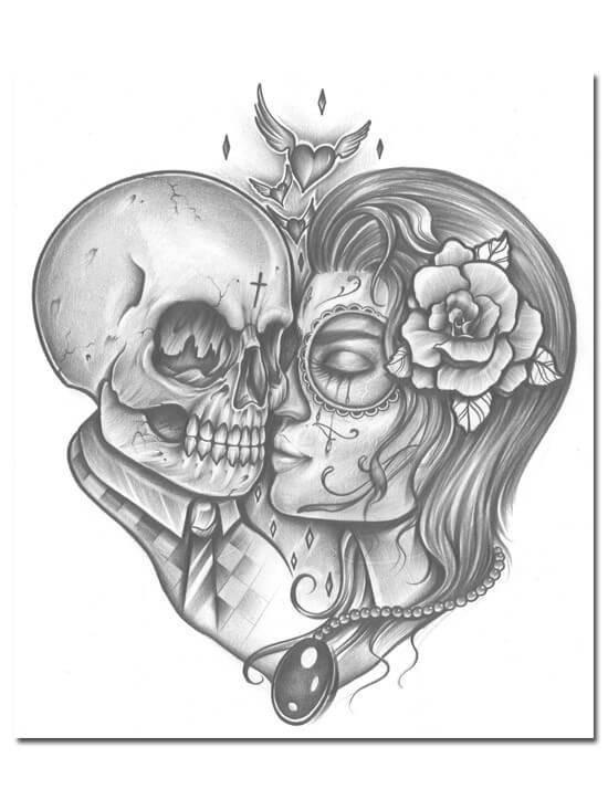550x733 true love print - True Love Drawings