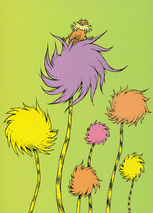 307x425 The Lorax Teaching Children Philosophy - Truffula Tree Drawing