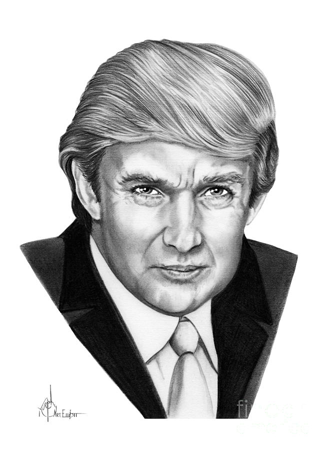 658x900 donald trump drawing - Trump Drawing