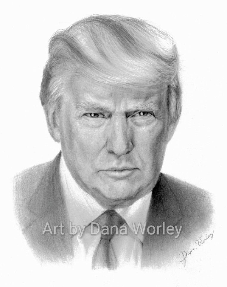 762x960 President Donald Worry Funny Birds I Support All - Trump Drawing