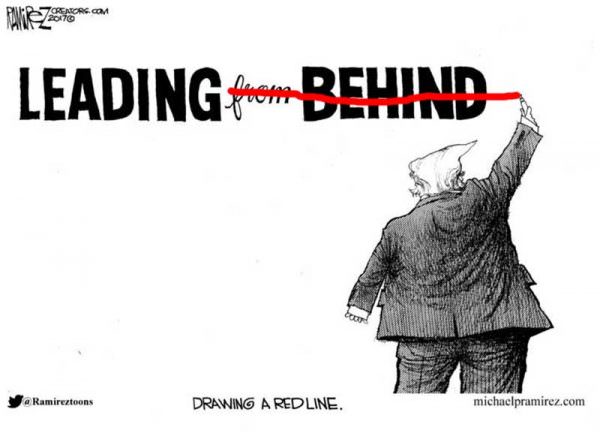 600x436 trump drawing a red line - Trump Line Drawing