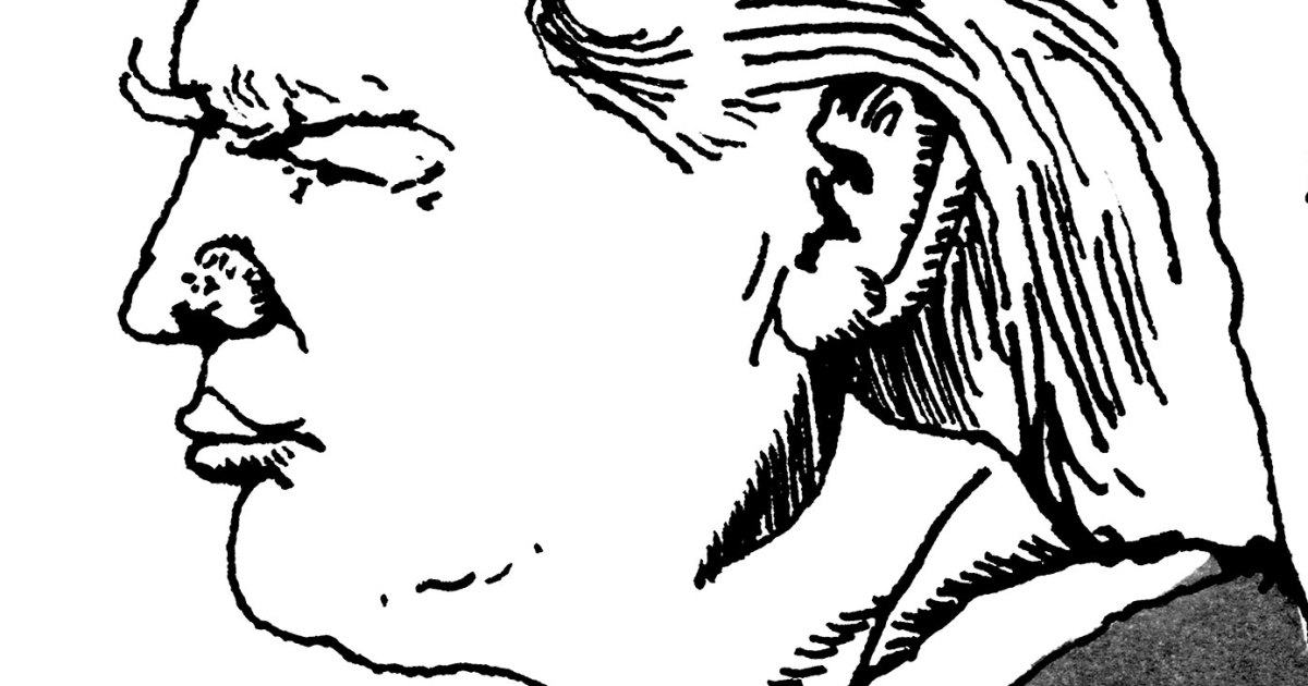 1200x630 visions of trumptopia the opinion page - Trump Line Drawing