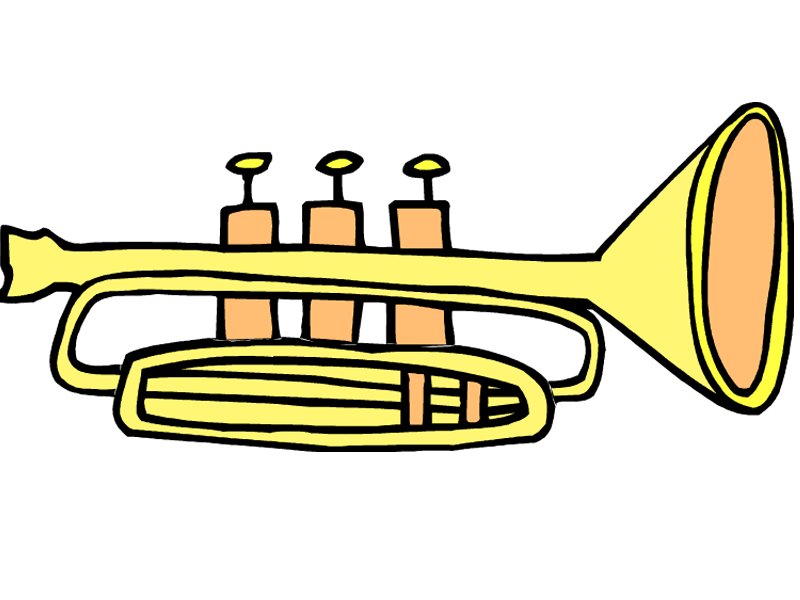 Trumpet Cartoon Drawing at Explore collection of