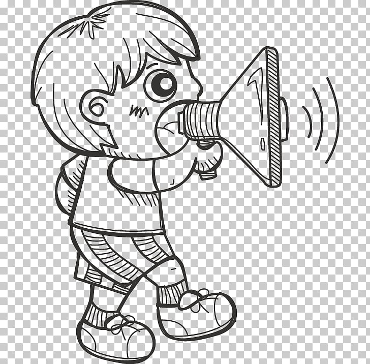 728x716 Trumpet Child Png Cliparts For Free Download Uihere - Trumpet Cartoon Drawing