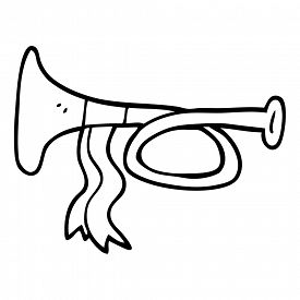 275x275 Art Cartoons Photos And Images - Trumpet Cartoon Drawing