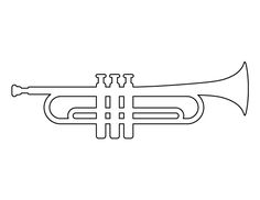 236x182 Image Result For Simple Trumpet Drawing Band Ideas Trumpet - Trumpet Drawing