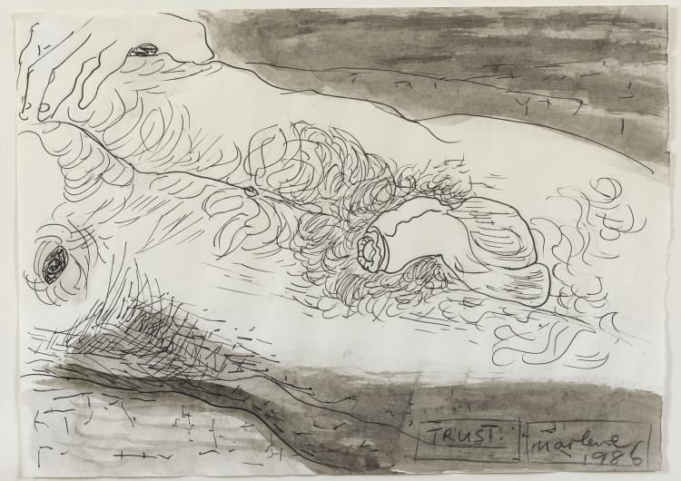 750x530 trust!, an original drawing - Trust Drawing