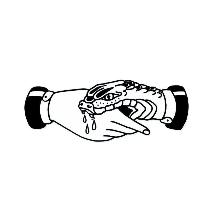 770x770 trust no one drawing on illustration tattoos, tattoo designs - Trust Drawing