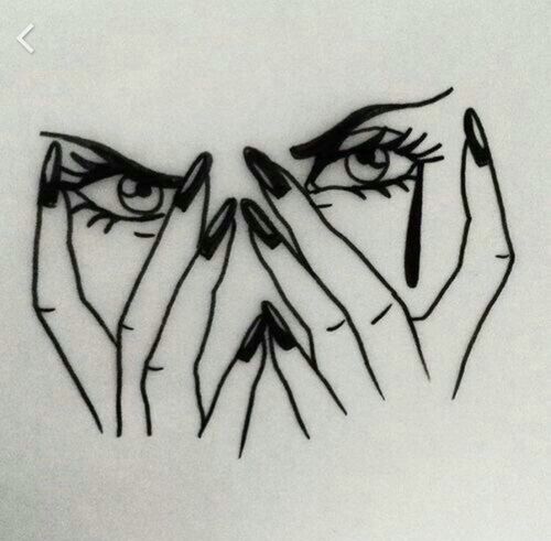 500x491 never trust a pretty girl with an ugly secret draw - Trust Drawing