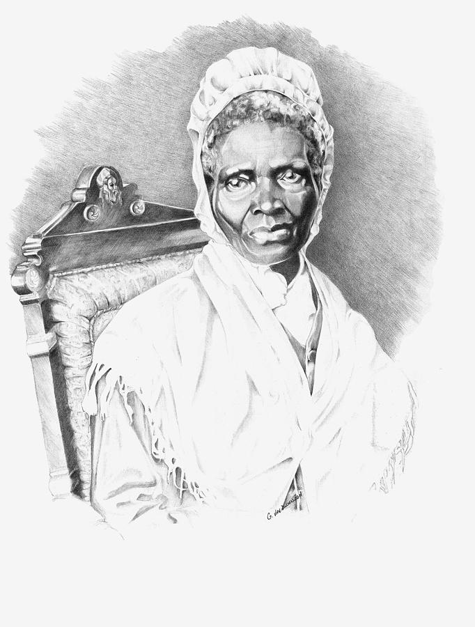 682x900 sojourner truth drawing - Truth Drawing