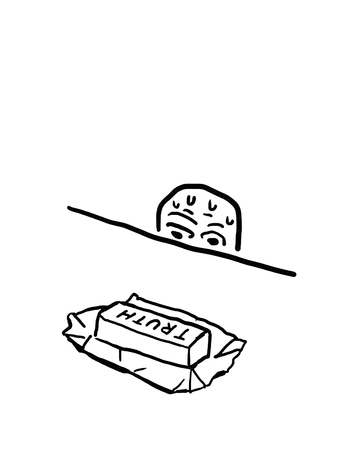 1200x1600 truth power to the poster - Truth Drawing