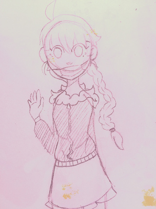 320x427 I Wanted To Try Drawing Her In A Different Style! - Try Drawing