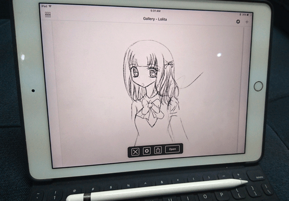 574x400 tired of wacom don't find digital drawing comfortable try - Try Drawing