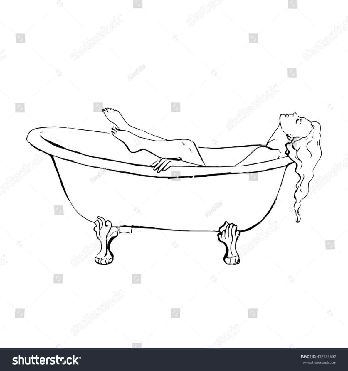 1185x1264 bath tub drawing brooms win - Tub Drawing