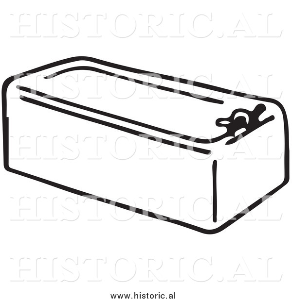 600x620 Clipart Of An Old Bath Tub - Tub Drawing