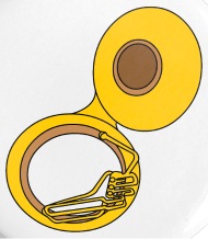 190x218 tuba drawing small buttons spreadshirt - Tuba Drawing